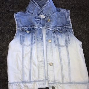 Girls Denim vest